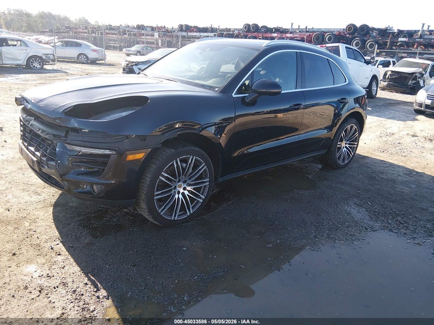 2017 Porsche Macan VIN WP1AB2A51HLB18068 IAAI salvage auction — FRONT END, Salvage (Georgia), sold $6,850 on 2026-07-31 (photo 2)