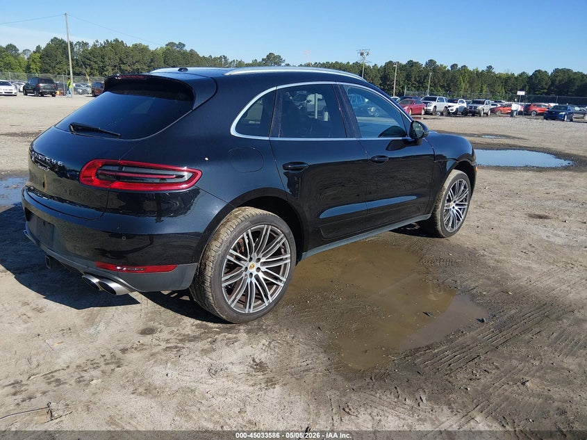 2017 Porsche Macan VIN WP1AB2A51HLB18068 IAAI salvage auction — FRONT END, Salvage (Georgia), sold $6,850 on 2026-07-31 (photo 4)
