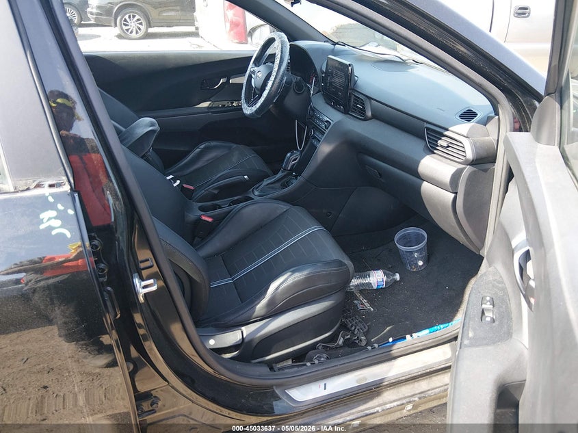 2022 Hyundai Veloster VIN KMHT36AH5NU014855 IAAI salvage auction — FRONT & REAR, Salvage (Massachusetts), sold $25 on 2026-07-09 (photo 5)