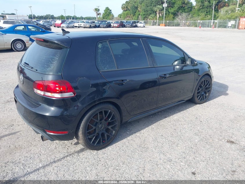 2013 Volkswagen Gti VIN WVWGV7AJ0DW066275 IAAI salvage auction — NORMAL WEAR, Clear (Montana), sold $1,325 on 2026-07-15 (photo 4)