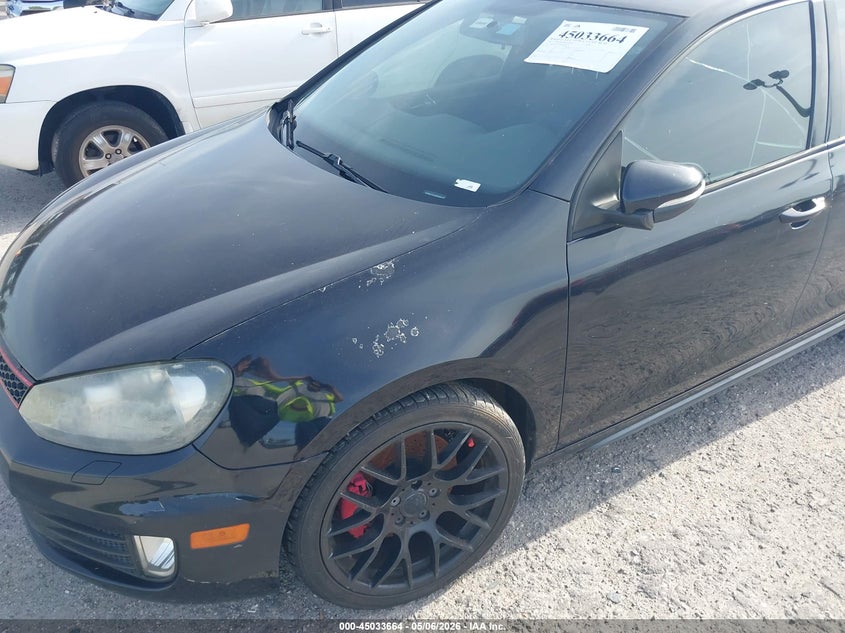 2013 Volkswagen Gti VIN WVWGV7AJ0DW066275 IAAI salvage auction — NORMAL WEAR, Clear (Montana), sold $1,325 on 2026-07-15 (photo 6)