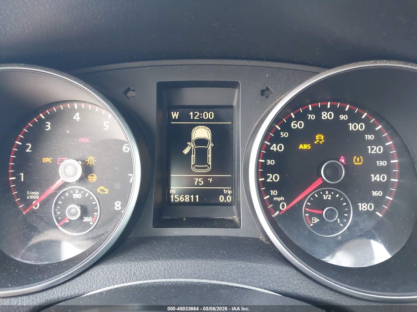 2013 Volkswagen Gti VIN WVWGV7AJ0DW066275 IAAI salvage auction — NORMAL WEAR, Clear (Montana), sold $1,325 on 2026-07-15 (photo 7)