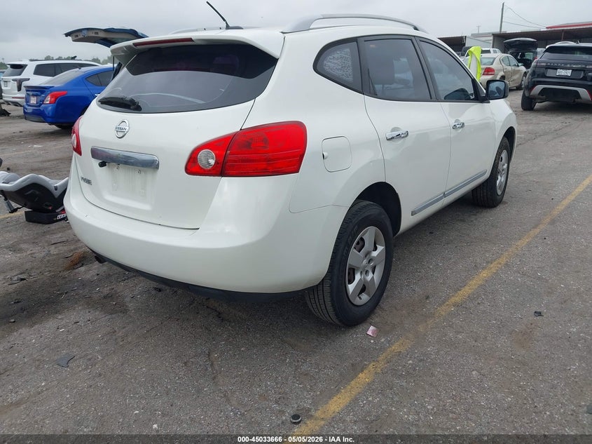 2014 Nissan Rogue VIN JN8AS5MT2EW625296 IAAI salvage auction — LEFT SIDE, Salvage (Texas), sold $1,400 on 2026-07-29 (photo 4)