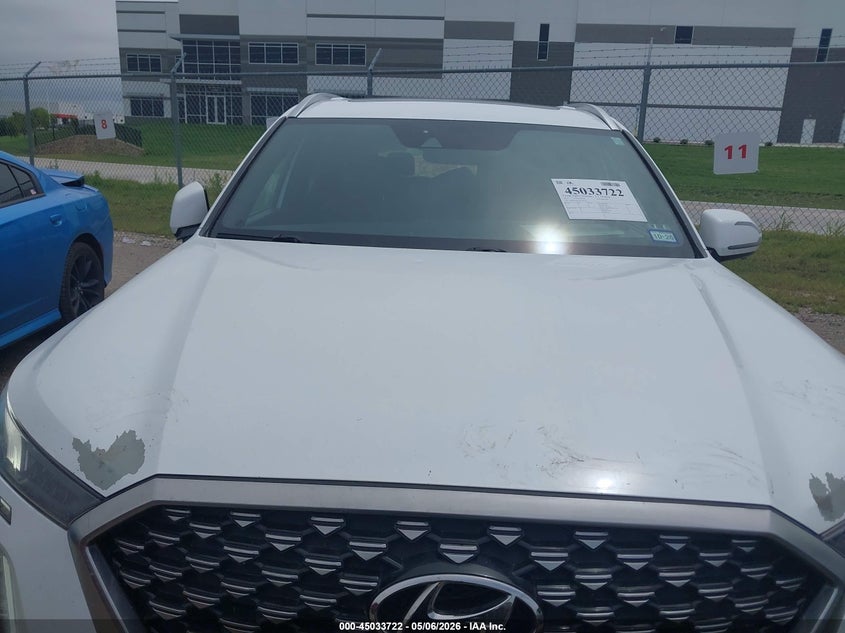 2022 Hyundai Palisade VIN KM8R74HE4NU387478 IAAI salvage auction — STORM DAMAGE, Original (Texas), sold $10,200 on 2026-07-14 (photo 6)