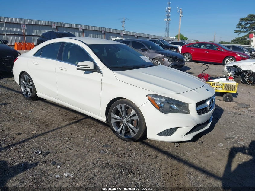2015 Mercedes-benz Cla-klasse VIN WDDSJ4EBXFN222702 IAAI salvage auction — LEFT REAR, Salvage (Georgia), sold $2,100 on 2026-07-08 (photo 1)
