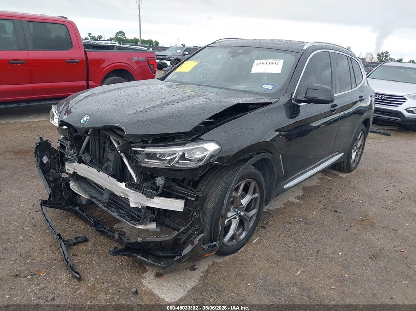 2024 BMW X3 VIN WBX47DP06RN265583 IAAI salvage auction — FRONT END, Original (Texas), sold $9,900 on 2026-07-28 (photo 2)