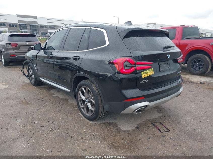 2024 BMW X3 VIN WBX47DP06RN265583 IAAI salvage auction — FRONT END, Original (Texas), sold $9,900 on 2026-07-28 (photo 3)