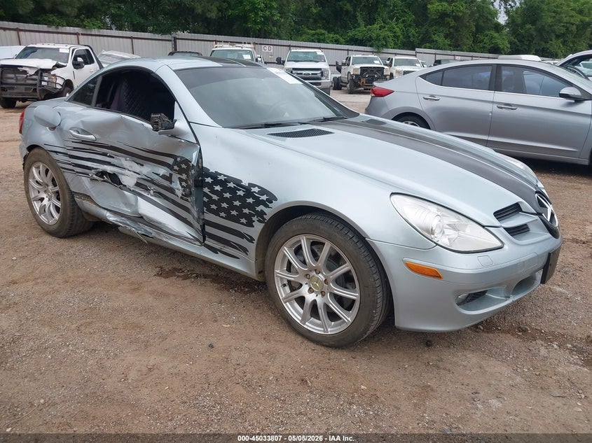 2005 Mercedes-benz Slk-class VIN WDBWK56F95F034213 IAAI salvage auction — RIGHT SIDE, Salvage (Texas), sold $750 on 2026-07-09 (photo 1)