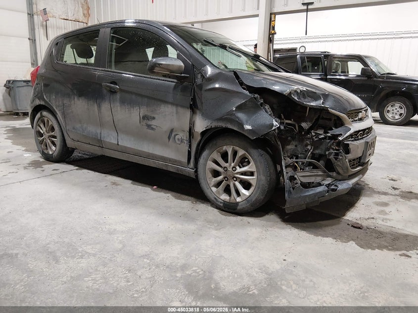 2021 Chevrolet Spark VIN KL8CD6SA1MC741202 IAAI salvage auction — FRONT END, Salvage (Texas), sold $375 on 2026-07-24 (photo 1)