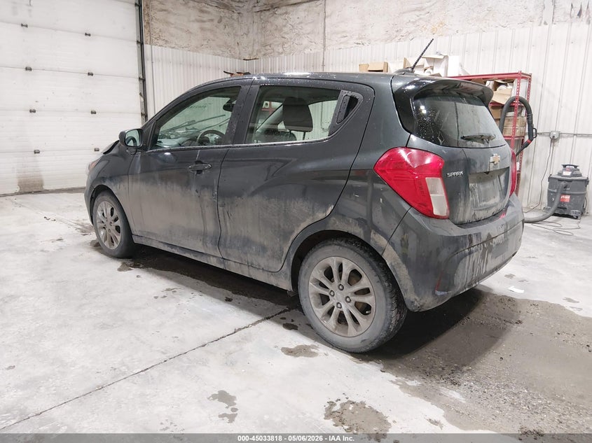 2021 Chevrolet Spark VIN KL8CD6SA1MC741202 IAAI salvage auction — FRONT END, Salvage (Texas), sold $375 on 2026-07-24 (photo 3)
