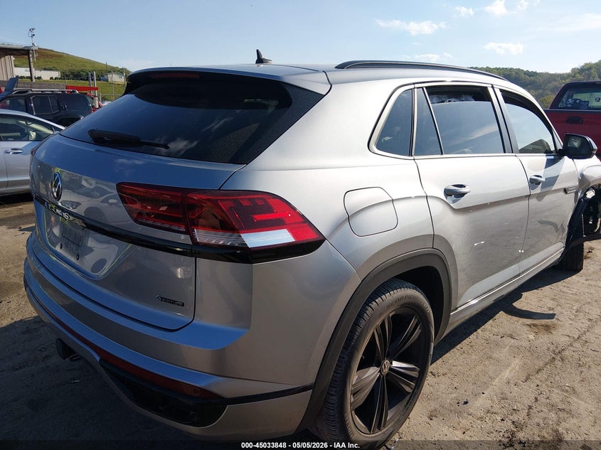 2023 Volkswagen Atlas cross sport VIN 1V2SE2CA2PC206342 IAAI salvage auction — FRONT END, Salvage (West Virginia), sold $10,400 on 2026-07-09 (photo 4)