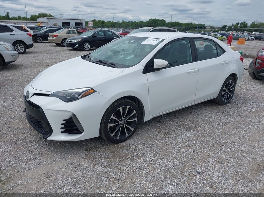 2017 Toyota Corolla VIN 5YFBURHE1HP654959 IAAI salvage auction — HAIL, Hail (Mississippi), sold $2,650 on 2026-07-06 (photo 2)