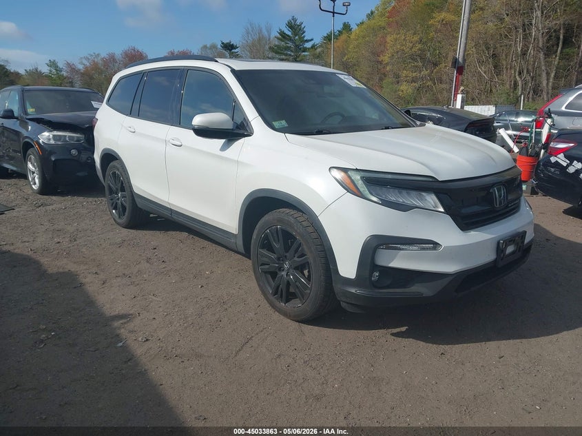 2021 Honda Pilot VIN 5FNYF6H76MB054674 IAAI salvage auction — SIDE, Salvage Title, sold $8,000 on 2026-07-28 (photo 1)