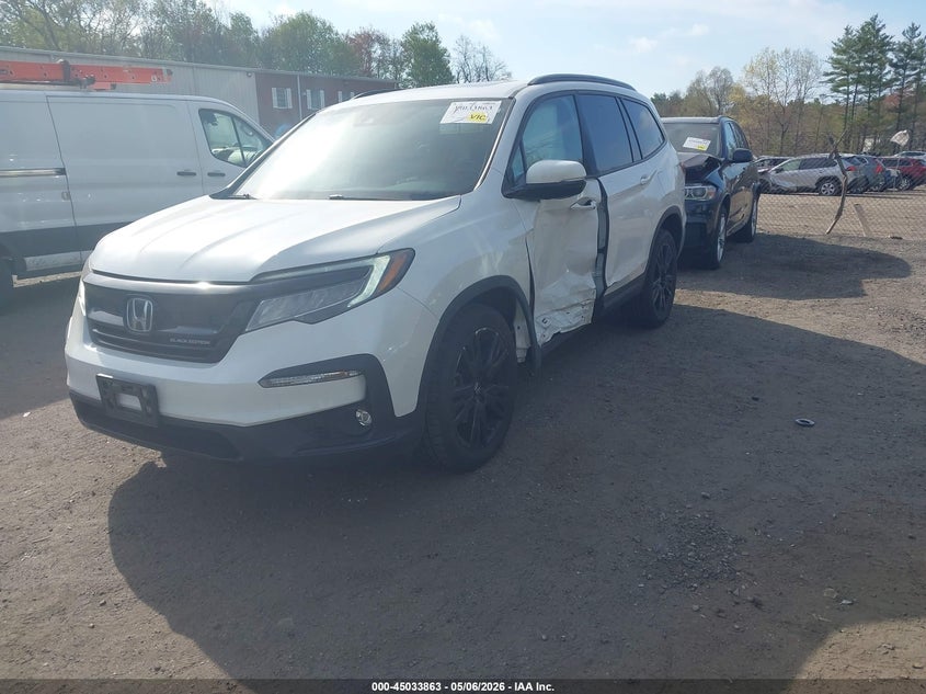 2021 Honda Pilot VIN 5FNYF6H76MB054674 IAAI salvage auction — SIDE, Salvage Title, sold $8,000 on 2026-07-28 (photo 2)