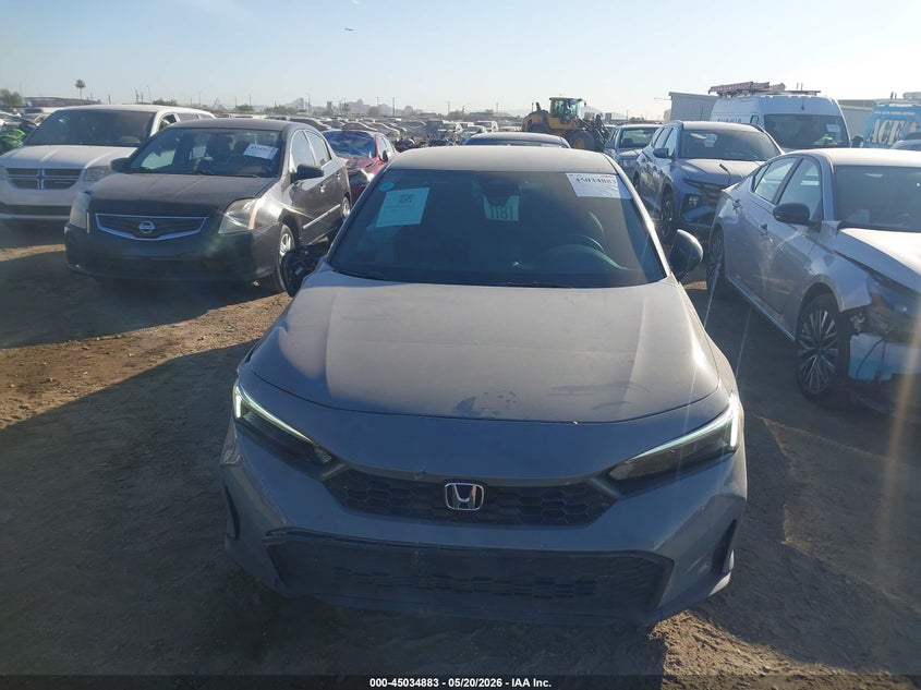 2025 Honda Civic VIN 2HGFE2F51SH554223 IAAI salvage auction — UNKNOWN, Salvage (Arizona), sold $7,100 on 2026-07-28 (photo 6)