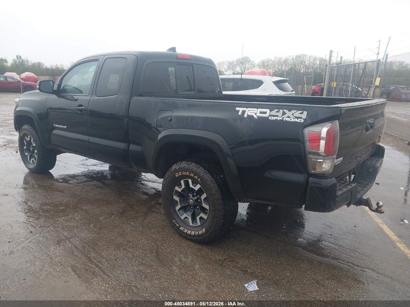 2020 Toyota Tacoma VIN 5TFSZ5AN6LX225377 IAAI salvage auction — FRONT END, Salvage (Michigan), sold $7,600 on 2026-07-23 (photo 3)