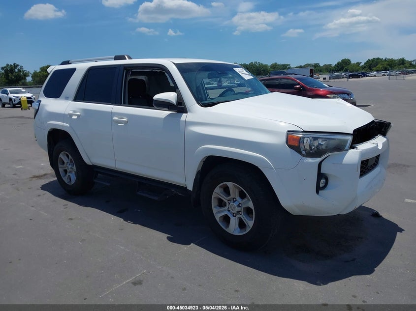 2022 Toyota 4runner VIN JTEEU5JR0N5273644 IAAI salvage auction — SIDE, Certificate Of Destruction (Florida), sold $6,800 on 2026-07-29 (photo 1)