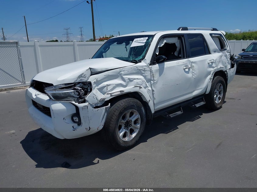 2022 Toyota 4runner VIN JTEEU5JR0N5273644 IAAI salvage auction — SIDE, Certificate Of Destruction (Florida), sold $6,800 on 2026-07-29 (photo 2)