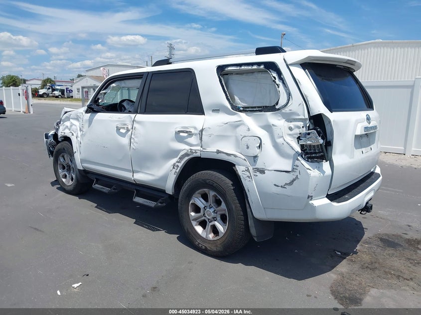 2022 Toyota 4runner VIN JTEEU5JR0N5273644 IAAI salvage auction — SIDE, Certificate Of Destruction (Florida), sold $6,800 on 2026-07-29 (photo 3)
