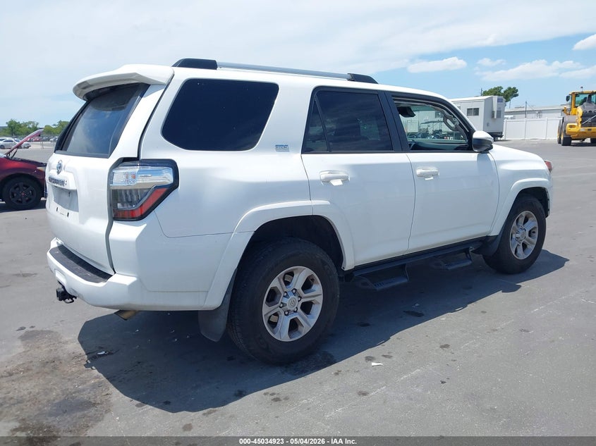2022 Toyota 4runner VIN JTEEU5JR0N5273644 IAAI salvage auction — SIDE, Certificate Of Destruction (Florida), sold $6,800 on 2026-07-29 (photo 4)
