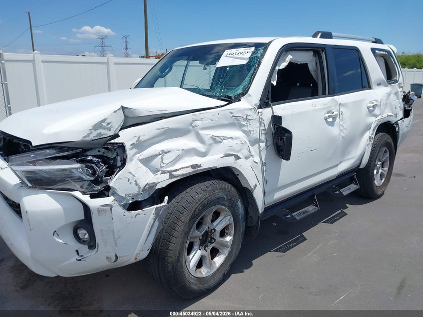 2022 Toyota 4runner VIN JTEEU5JR0N5273644 IAAI salvage auction — SIDE, Certificate Of Destruction (Florida), sold $6,800 on 2026-07-29 (photo 6)