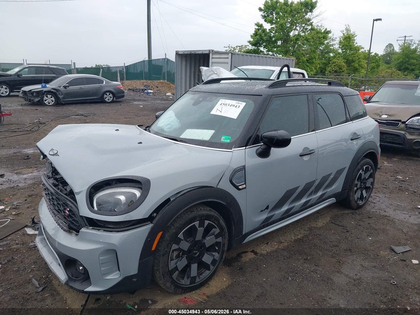 2023 Mini Countryman VIN WMZ83BR06P3P66316 IAAI salvage auction — FRONT END, Salvage Title, sold $4,150 on 2026-08-14 (photo 2)