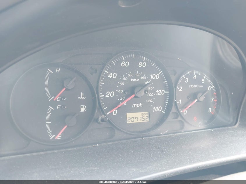 2002 Mazda Protege VIN JM1BJ225620541177 IAAI salvage auction — FRONT END, Salvage (California), sold $225 on 2026-07-22 (photo 7)