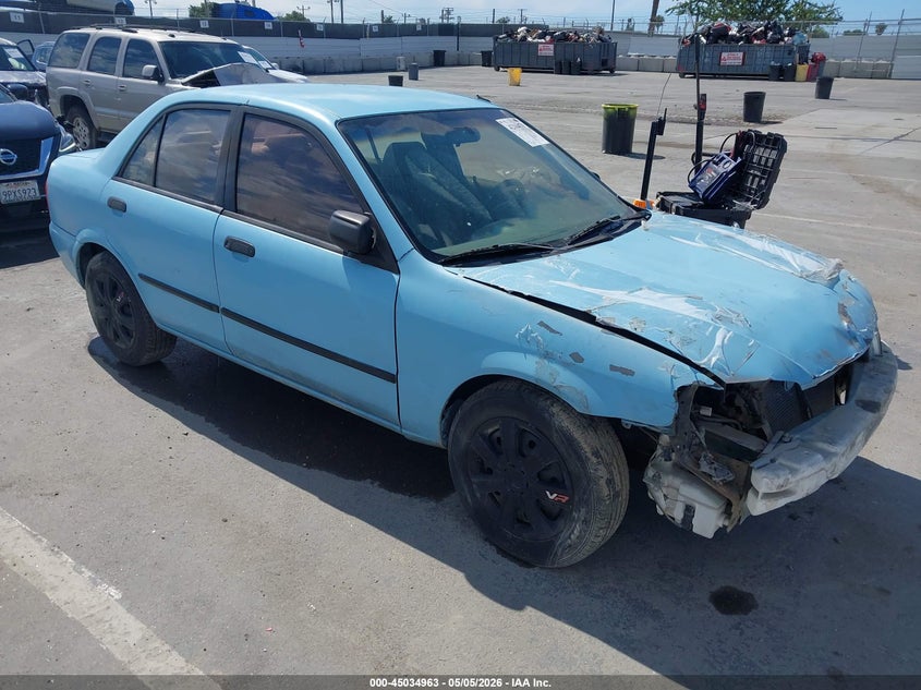 2002 Mazda Protege VIN JM1BJ225620541177 IAAI salvage auction — FRONT END, Salvage (California), sold $225 on 2026-07-22 (photo 1)