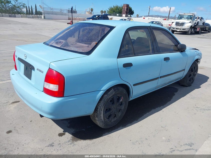 2002 Mazda Protege VIN JM1BJ225620541177 IAAI salvage auction — FRONT END, Salvage (California), sold $225 on 2026-07-22 (photo 4)