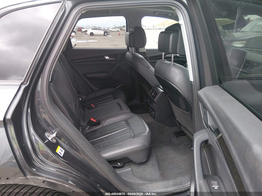 2020 Audi Q5 VIN WA1BNAFYXL2038691 IAAI salvage auction — REAR END, Salvage (California), sold $8,500 on 2026-07-15 (photo 8)