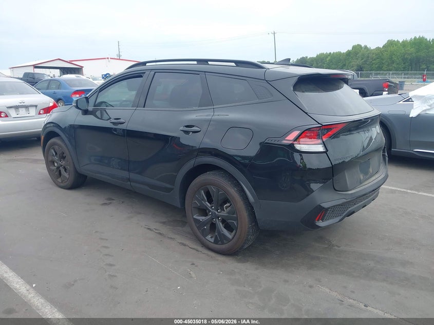 2025 Kia Sportage VIN 5XYK6CDF7SG237377 IAAI salvage auction — RIGHT REAR, Salvage (Idaho), sold $9,300 on 2026-07-08 (photo 3)