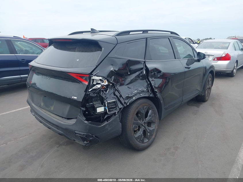 2025 Kia Sportage VIN 5XYK6CDF7SG237377 IAAI salvage auction — RIGHT REAR, Salvage (Idaho), sold $9,300 on 2026-07-08 (photo 4)