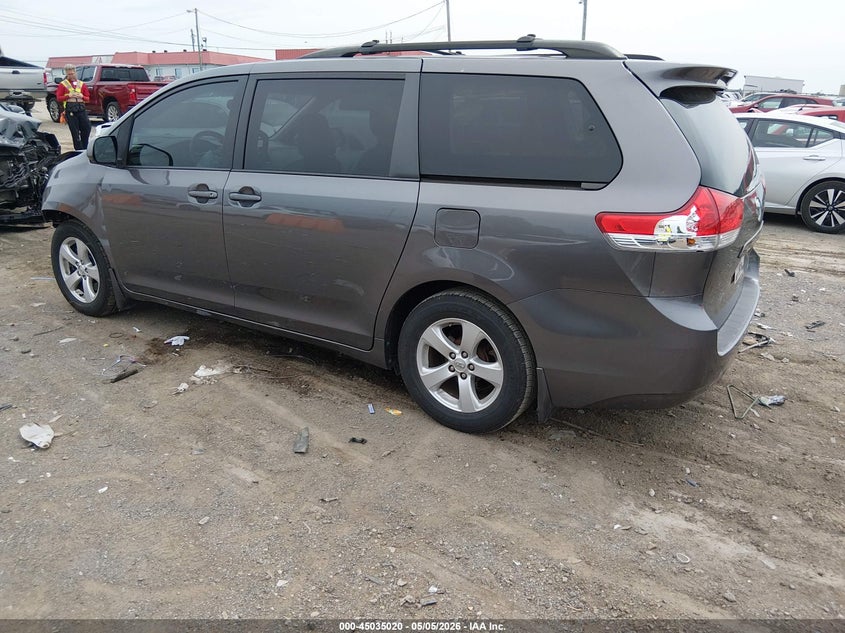 2014 Toyota Sienna VIN 5TDKK3DC3ES447158 IAAI salvage auction — FRONT END, Salvage (Tennessee), sold $800 on 2026-07-23 (photo 3)