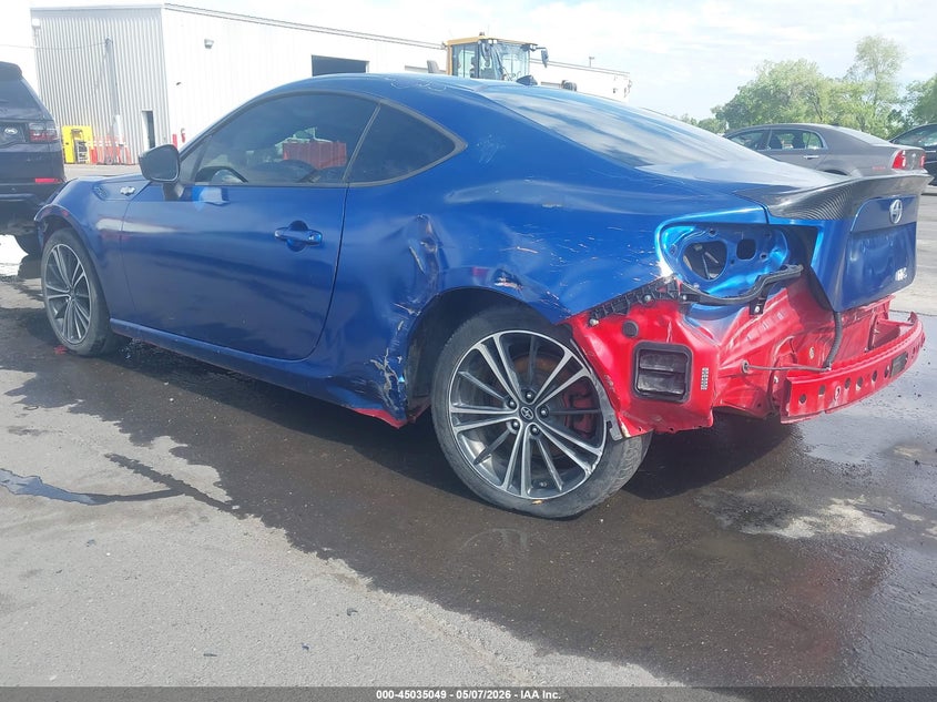 2013 Scion Fr-s VIN JF1ZNAA17D2709188 IAAI salvage auction — FRONT & REAR, Salvage (Idaho), sold $25 on 2026-07-30 (photo 3)