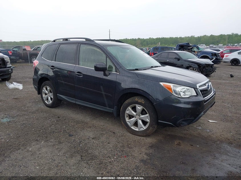 2016 Subaru Forester VIN JF2SJAHC3GH513802 IAAI salvage auction — LEFT SIDE, Salvage - Greater Than 75% (Maryland), sold $525 on 2026-07-27 (photo 1)
