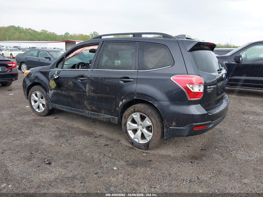2016 Subaru Forester VIN JF2SJAHC3GH513802 IAAI salvage auction — LEFT SIDE, Salvage - Greater Than 75% (Maryland), sold $525 on 2026-07-27 (photo 3)