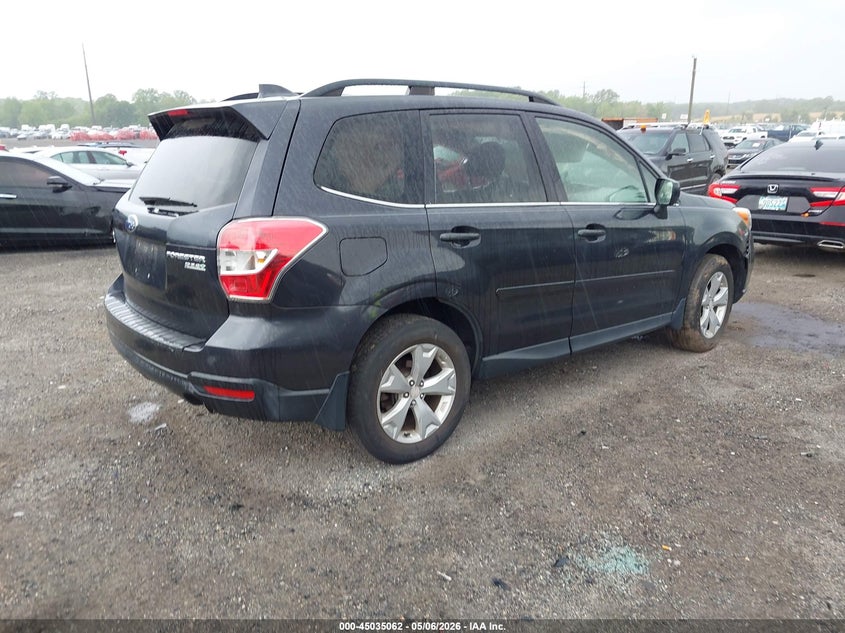 2016 Subaru Forester VIN JF2SJAHC3GH513802 IAAI salvage auction — LEFT SIDE, Salvage - Greater Than 75% (Maryland), sold $525 on 2026-07-27 (photo 4)