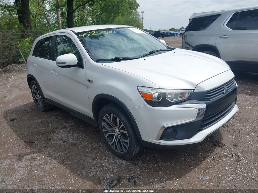 2017 Mitsubishi Outlander VIN JA4AP3AU4HZ009806 IAAI salvage auction — LEFT REAR, Clear (Indiana), sold $3,200 on 2026-07-08 (photo 1)
