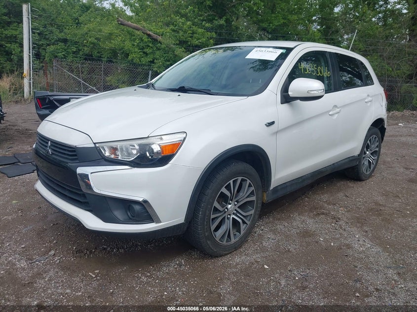 2017 Mitsubishi Outlander VIN JA4AP3AU4HZ009806 IAAI salvage auction — LEFT REAR, Clear (Indiana), sold $3,200 on 2026-07-08 (photo 2)