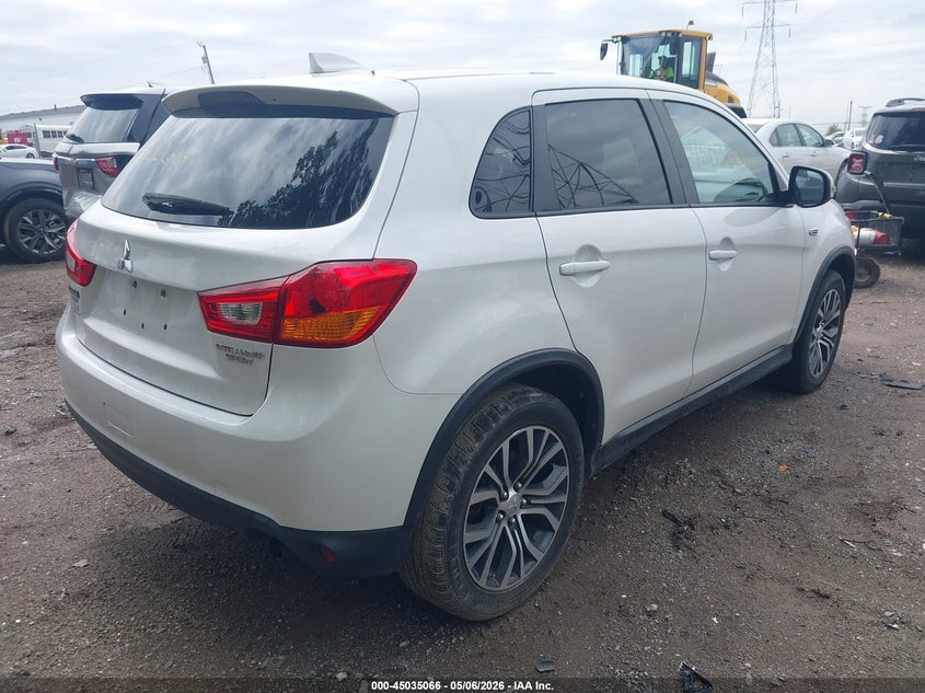2017 Mitsubishi Outlander VIN JA4AP3AU4HZ009806 IAAI salvage auction — LEFT REAR, Clear (Indiana), sold $3,200 on 2026-07-08 (photo 4)