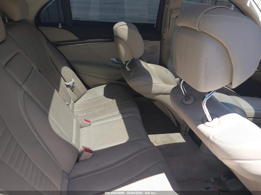 2017 Mercedes-benz S-klasse VIN WDDUG8CB7HA318881 IAAI salvage auction — FRONT END, Salvage (Louisiana), sold $5,400 on 2026-08-07 (photo 8)