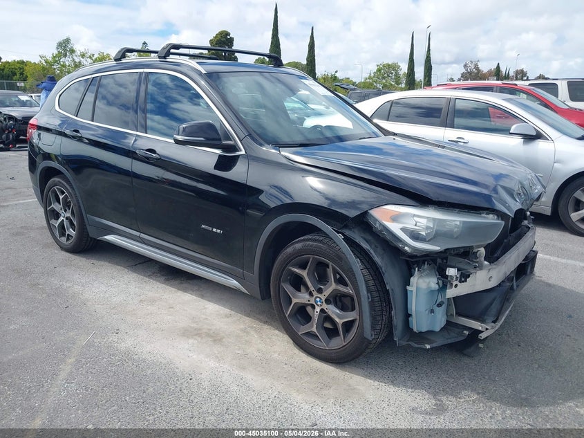 2018 BMW X1 VIN WBXHT3C34J5K22016 IAAI salvage auction — FRONT END, Salvage (California), sold $2,550 on 2026-07-30 (photo 1)
