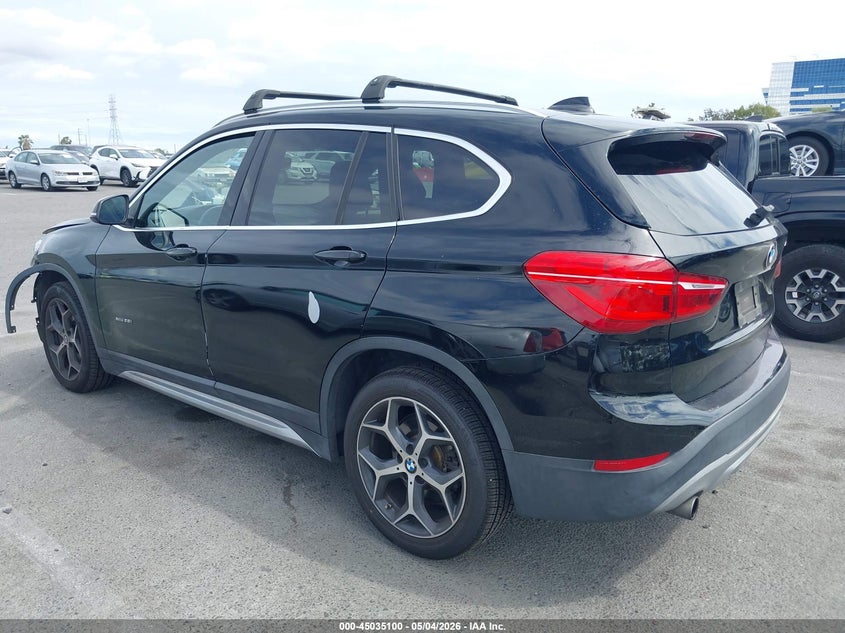 2018 BMW X1 VIN WBXHT3C34J5K22016 IAAI salvage auction — FRONT END, Salvage (California), sold $2,550 on 2026-07-30 (photo 3)