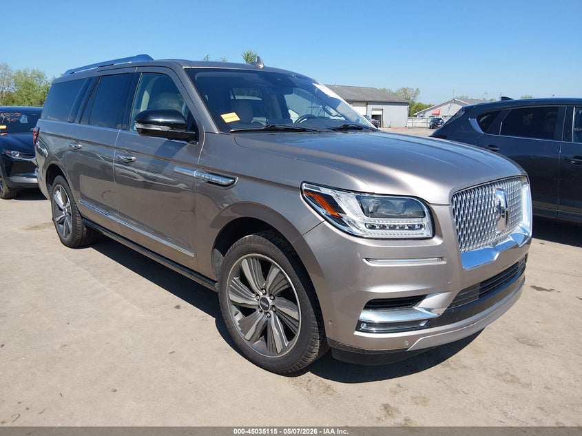 2019 Lincoln Navigator VIN 5LMJJ3LT1KEL07538 — IAAI salvage auction photo