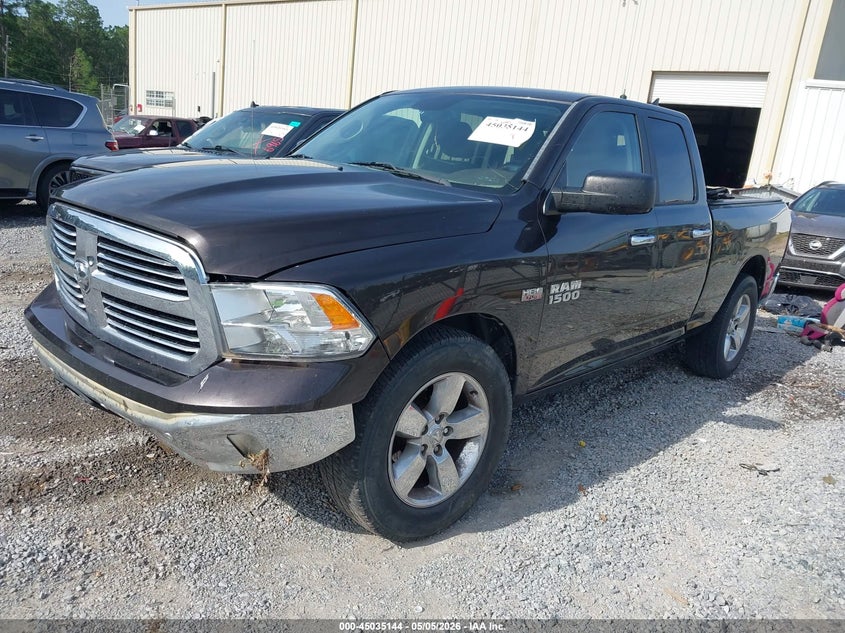 2017 Ram 1500 VIN 1C6RR6GT2HS682807 IAAI salvage auction — FRONT END, Salvage (Mississippi), sold $2,050 on 2026-07-17 (photo 2)