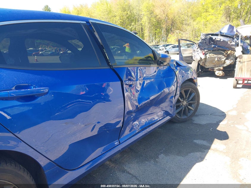 2021 Honda Civic VIN SHHFK7H67MU415036 IAAI salvage auction — RIGHT SIDE, Salvage (Connecticut), sold $25 on 2026-07-30 (photo 6)