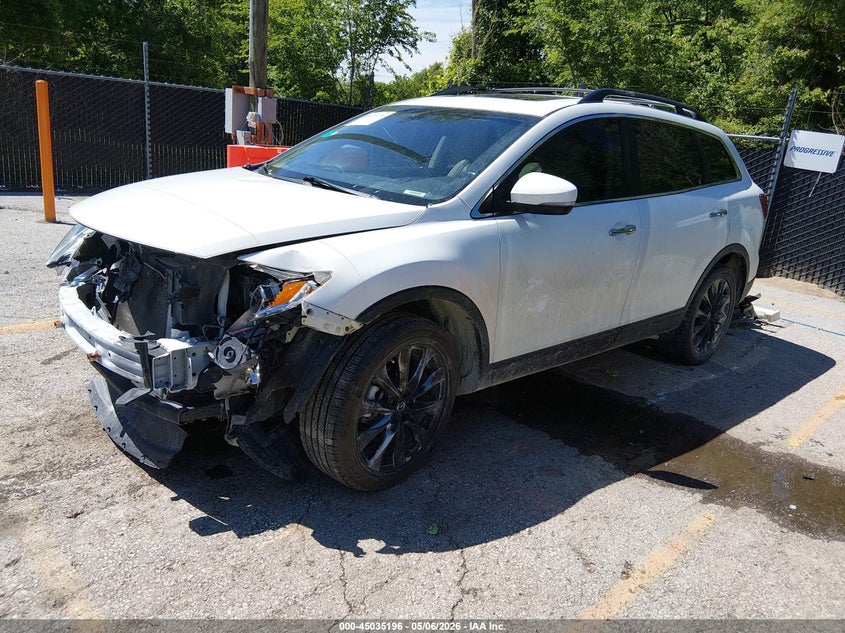 2015 Mazda Cx-9 VIN JM3TB3DA8F0455237 IAAI salvage auction — FRONT END, Salvage (Kansas), sold $550 on 2026-07-08 (photo 2)