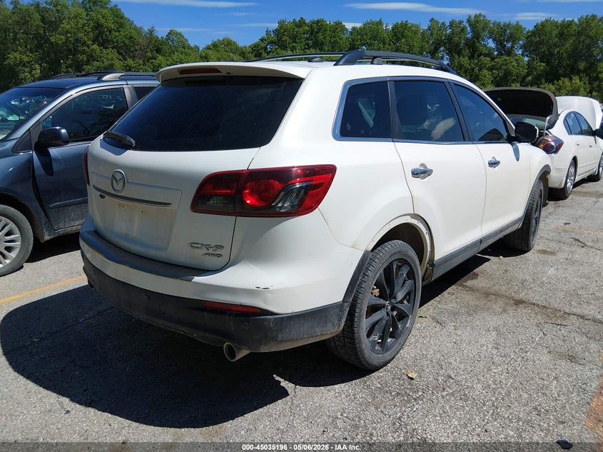 2015 Mazda Cx-9 VIN JM3TB3DA8F0455237 IAAI salvage auction — FRONT END, Salvage (Kansas), sold $550 on 2026-07-08 (photo 4)