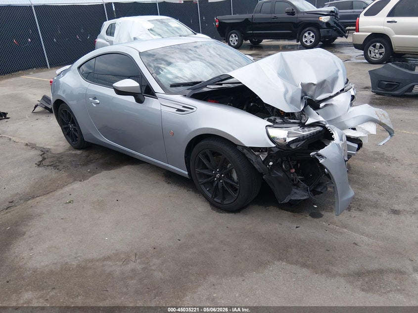 2017 Toyota Gt86 VIN JF1ZNAA16H8710979 IAAI salvage auction — FRONT END, Salvage (South Carolina), sold $475 on 2026-07-29 (photo 1)