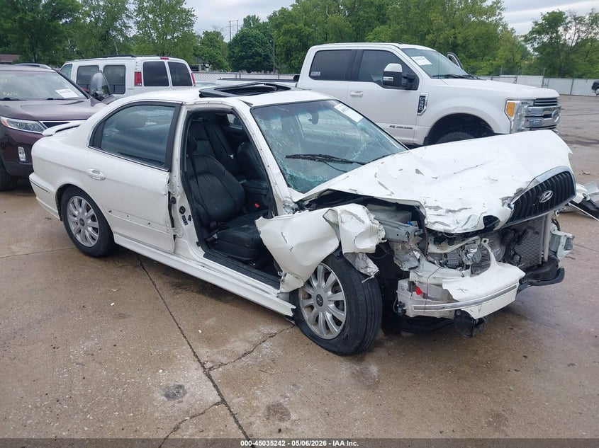 2005 Hyundai Sonata VIN KMHWF35H15A142184 IAAI salvage auction — FRONT END, Salvage (Illinois), sold $150 on 2026-07-07 (photo 1)